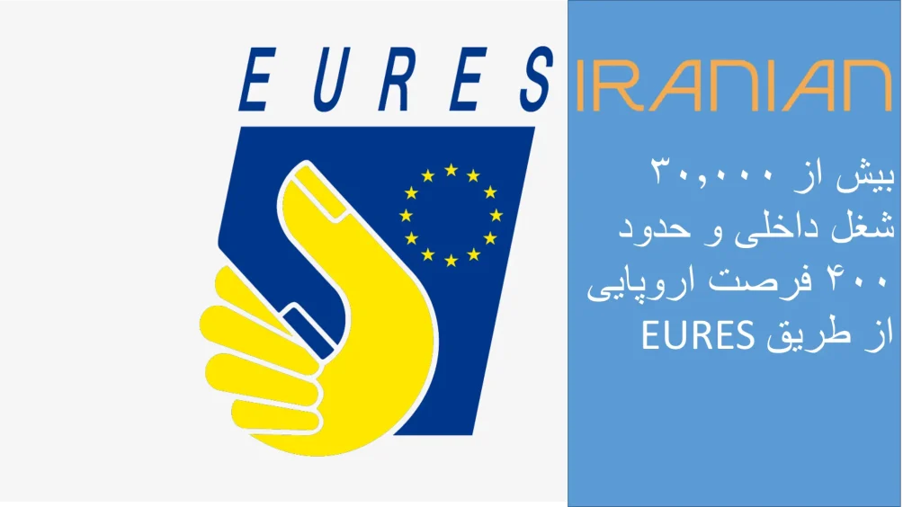 بیش از ۳۰٬۰۰۰ شغل داخلی و حدود ۴۰۰ فرصت اروپایی از طریق EURES