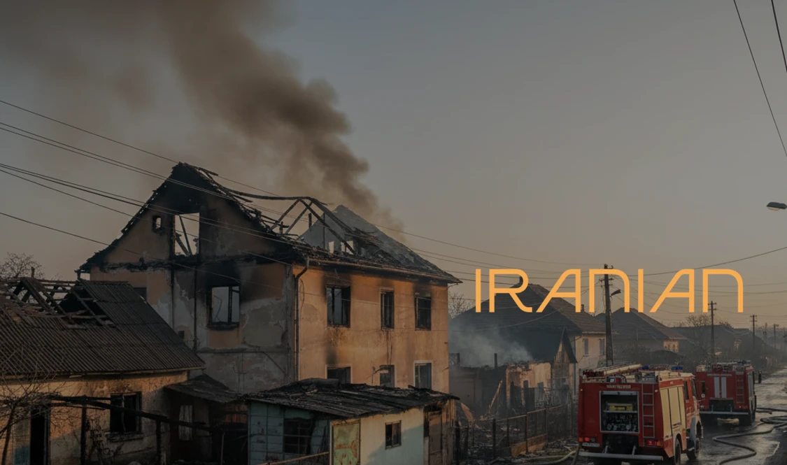 آتشسوزی شدید در وولکان رومانی